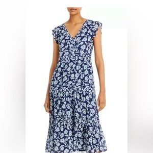 EUC Vineyard Vines midi dress sz large